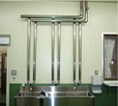 4.食品工場の給湯配管